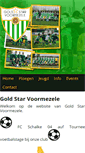 Mobile Screenshot of goldstarvoormezele.be
